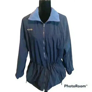 Columbia Womens Blue Winter Coat L